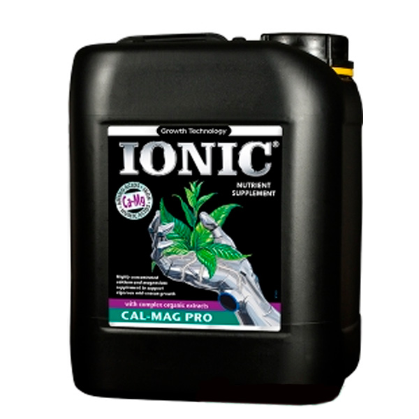 Envase de 5 litros de Cal-Mag Pro de Growth Technology para nutrición vegetal