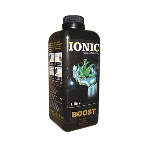 Botella de 1 litro de IONIC PK Boost para crecimiento de plantas