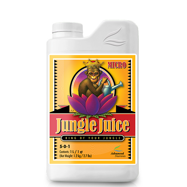 Botella de Jungle Juice Micro 1 litro para cultivo avanzado