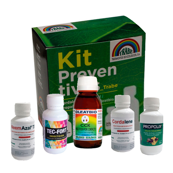Kit de fertilizantes preventivos Trabe para plantas