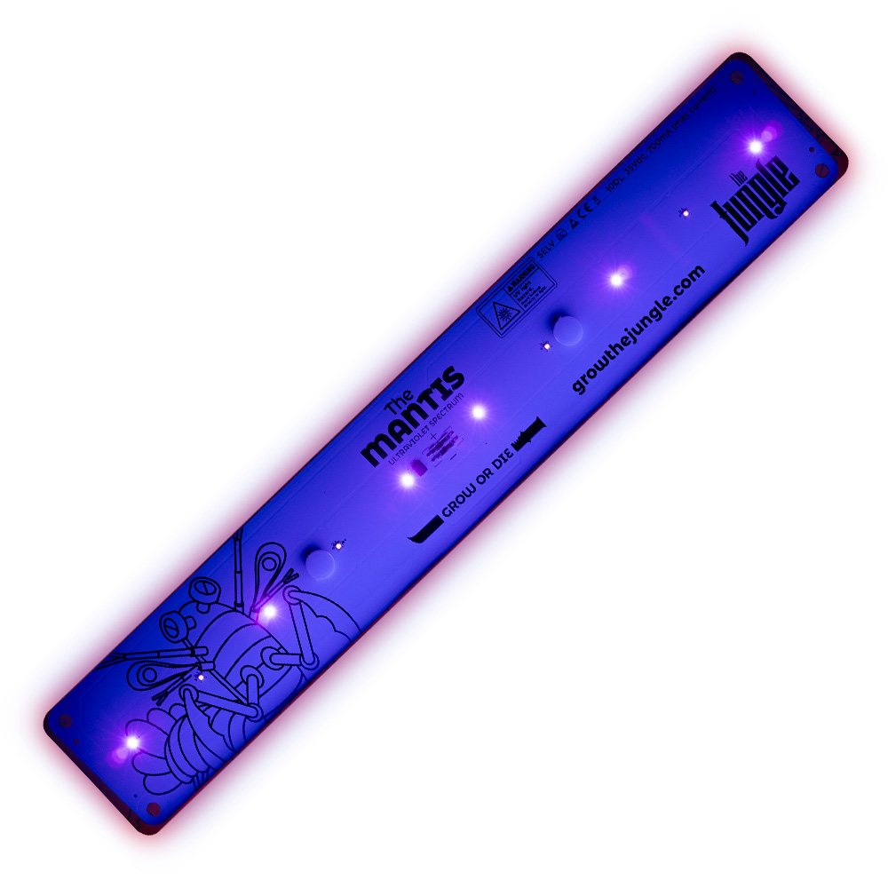 Luz LED Jungle Mantis UV 25 W para cultivo interior