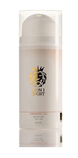 Lion 1 Sport Gel Calmante Cbd Efecto Calor 1.500 mg. 100 ml.