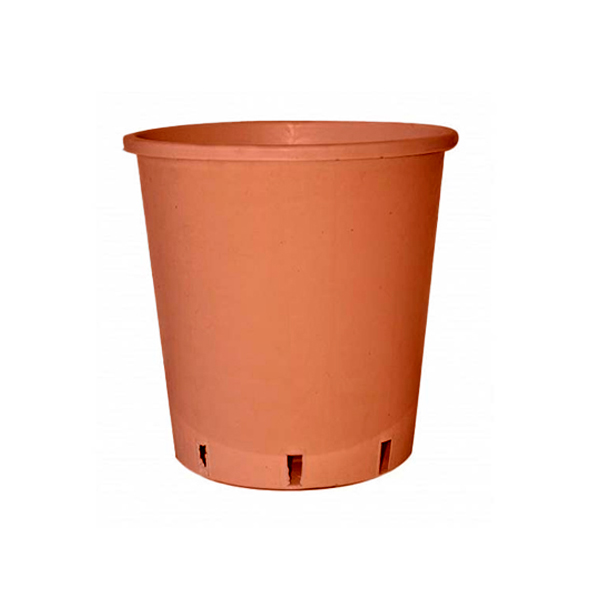 Maceta redonda de terracota de 25 cm para plantas