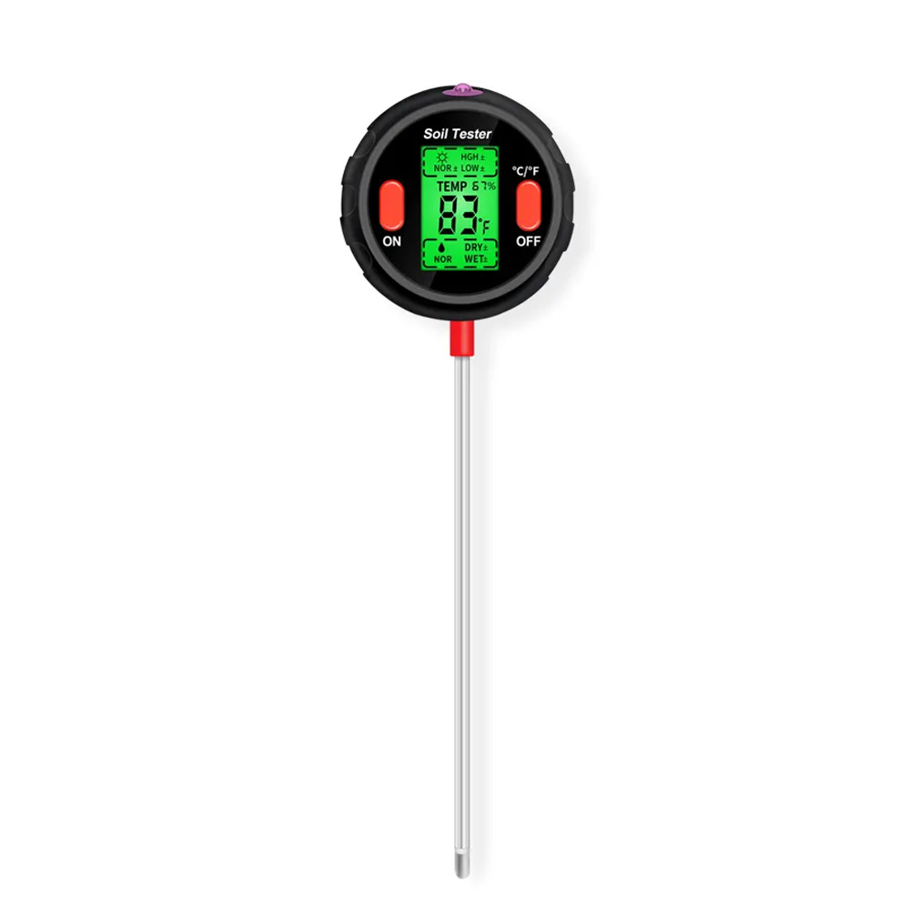 medidor de luz temperatura y humedad de suelo Easy Garden para cultivo
