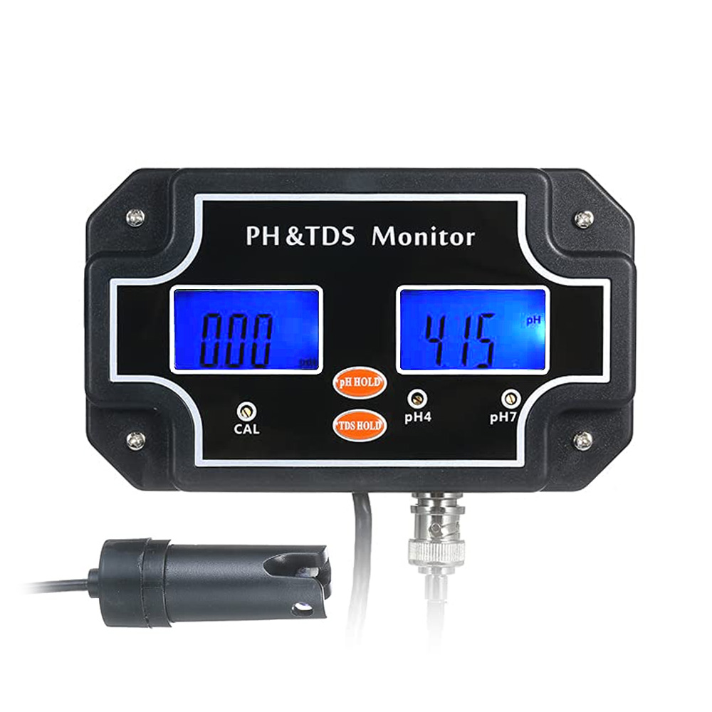 Medidor digital Easy Garden Monitor 2681 para pH y EC en cultivo