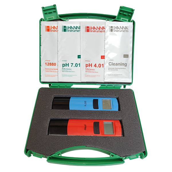 Medidor digital Hanna Instruments para pH, EC y TDS