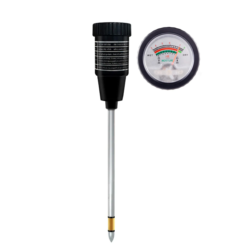 Medidor analógico de pH y humedad para suelo Easy Garden