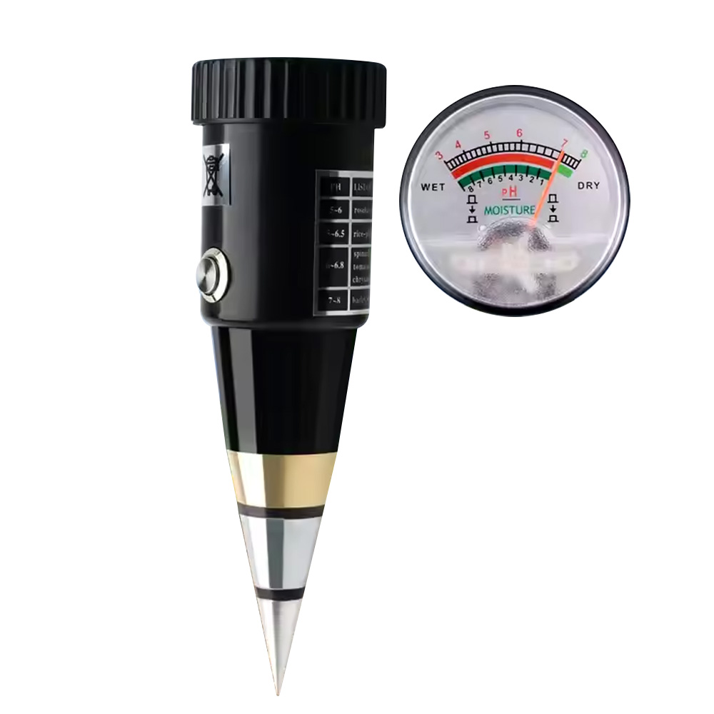 Medidor analógico de pH y humedad para suelo Pro Easy Garden