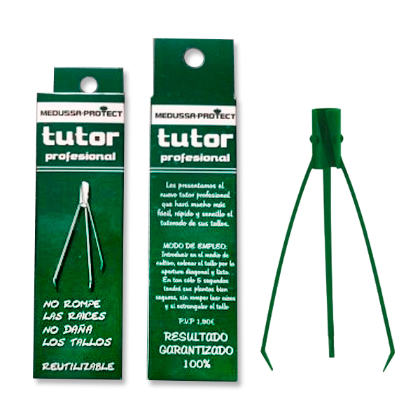 Medussa Protect Tutor soporte para plantas con caja
