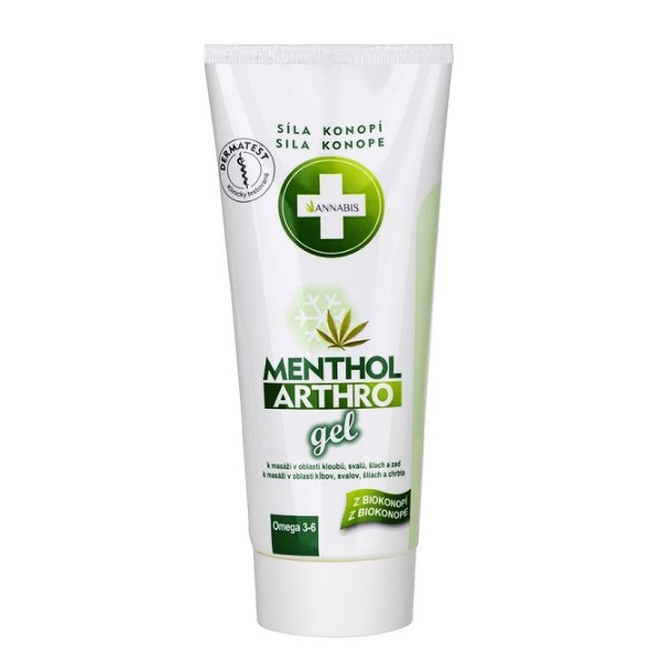 Gel Menthol Hemp 200 ml Annabis para cuidado corporal