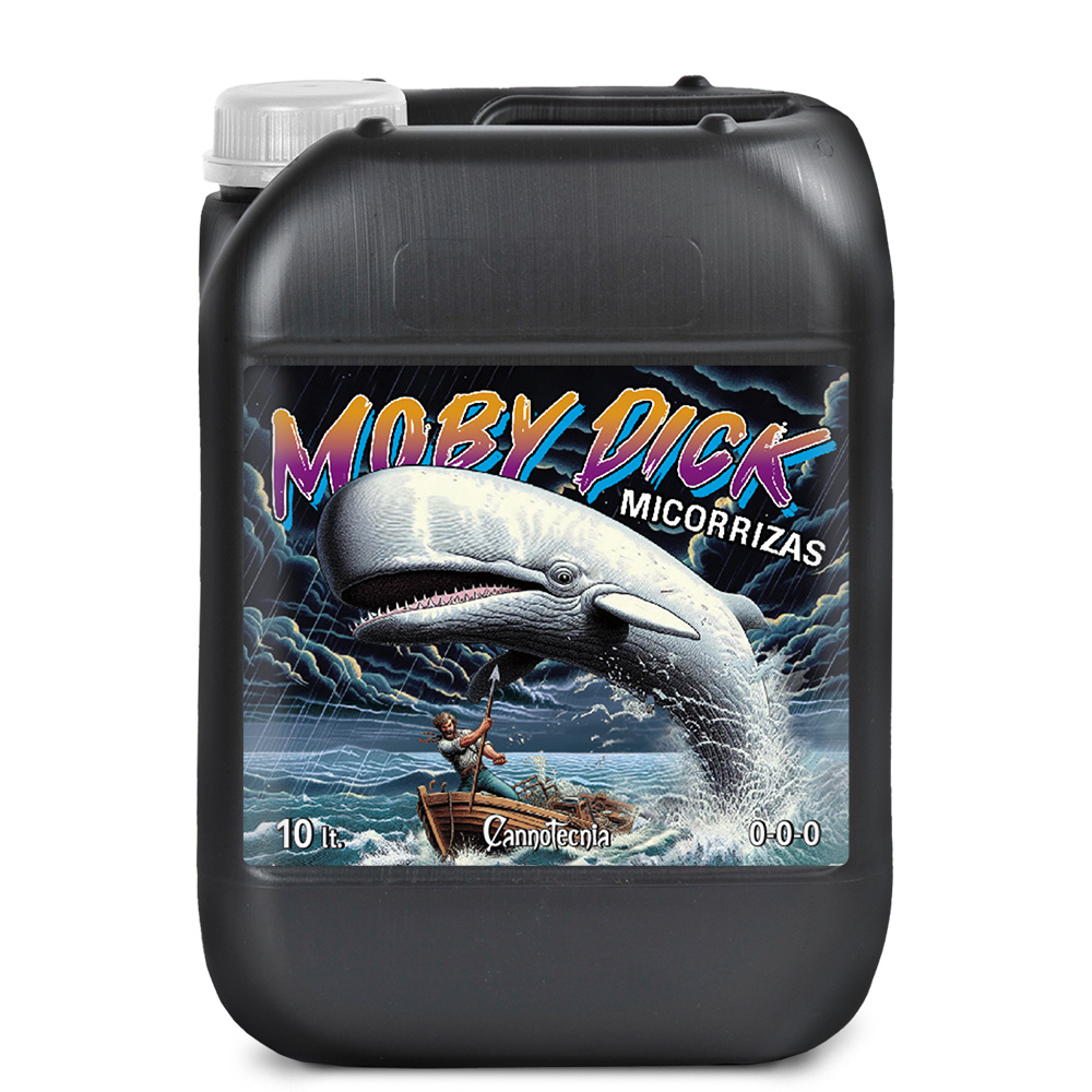 Envase de 10 litros de Moby Dick para cultivo