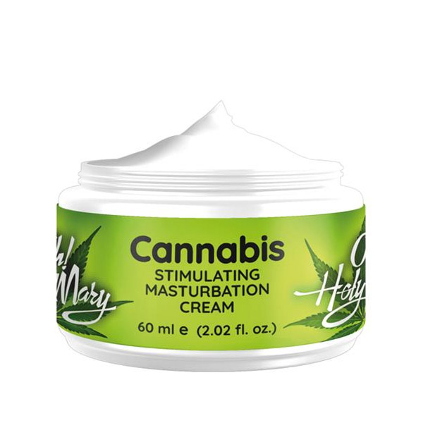 Frasco de Oh! Holy Mary crema lubricante íntimo con cannabis 60 ml