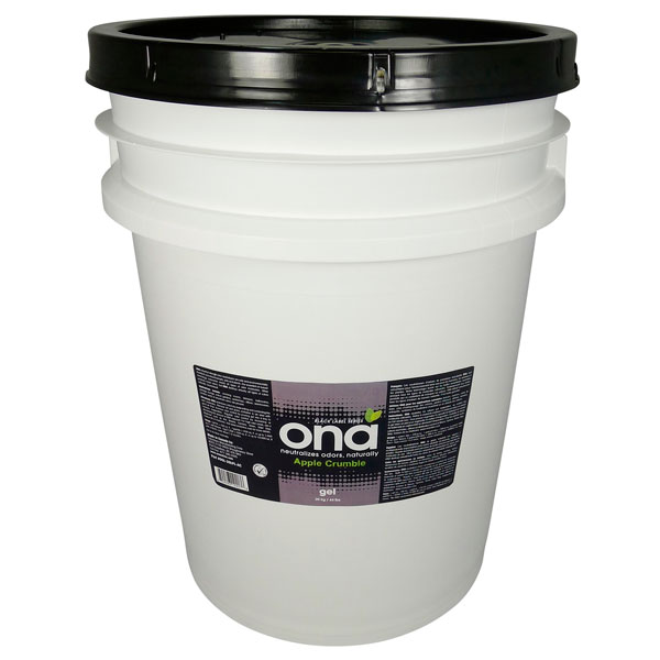 Envase de Ona Gel Apple Crumble para control de olores
