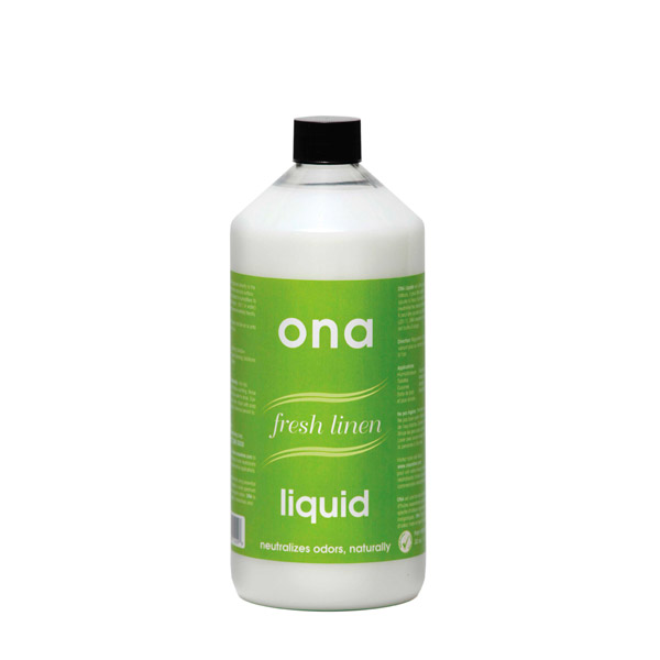 Botella de Ona Líquido Fresh Linen para control de olores