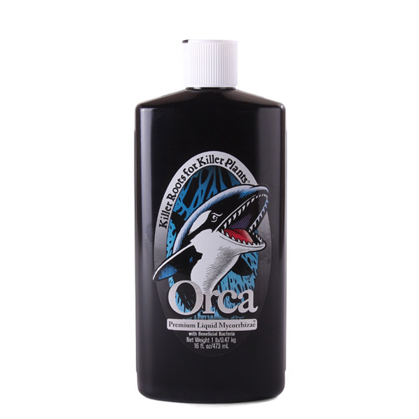 Botella de 473 ml de Orca Liquid Micorrizas para cultivo