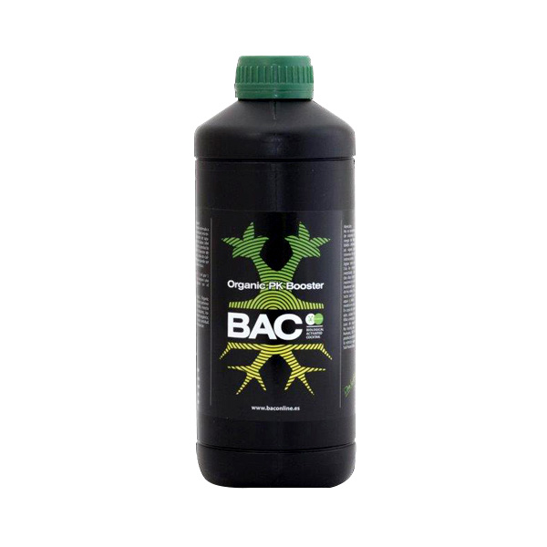 Botella de 1 litro de Organic PK Booster para cultivo