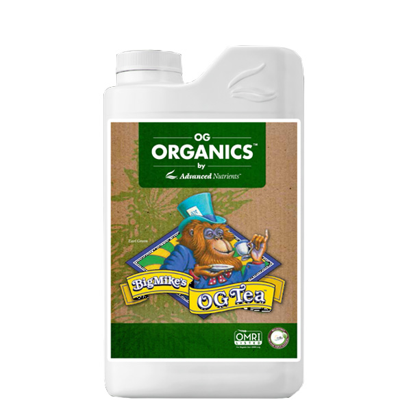 Botella de 1 litro de Organic Tea Big Mike para cultivo avanzado