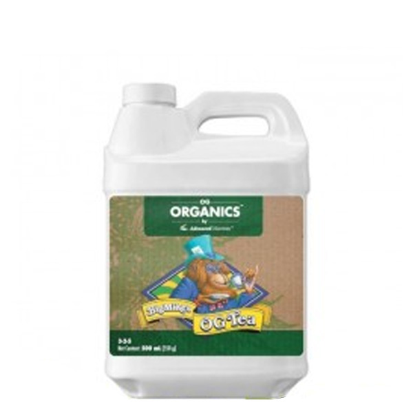 Botella de té orgánico Big Mike 500 ml para cultivo avanzado