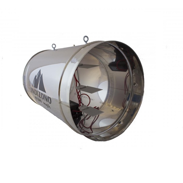 Ozonizador Indizono de 150 mm para control de olores en espacios grandes