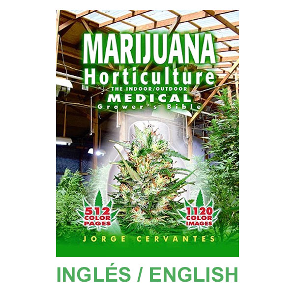 Libro Horticultura del Cannabis en inglés de la marca Canna