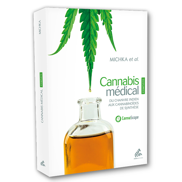 Portada del libro Medical Cannabis Edición 2020 en francés de la marca Canna