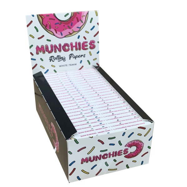 Paquete de papel de fumar Monkey King 1.1/4 Munchies Ultra Thin