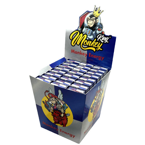 Papel Monkey King Size Slim con tips Smell Energy para enrollar