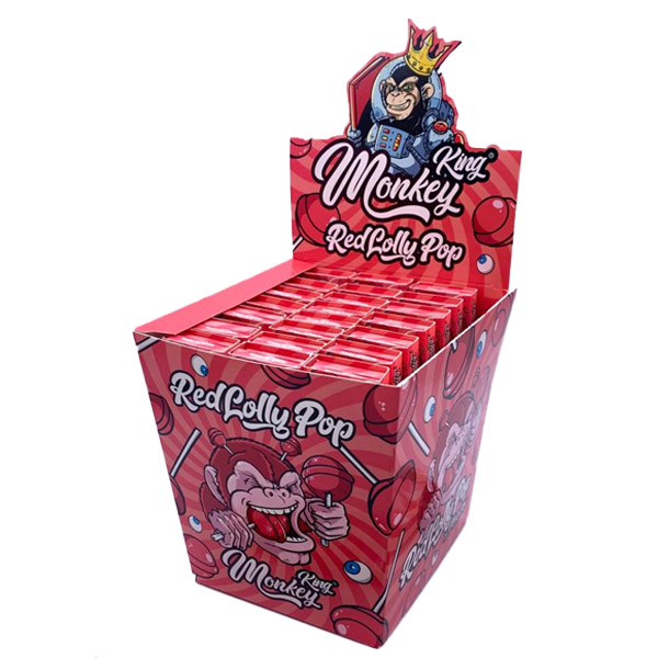Paquete de papel de fumar Monkey King Size Slim con filtros Smell Lollipop