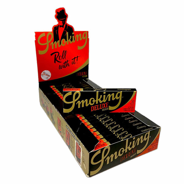 Papel de fumar Smoking 1.1/4 Deluxe en librillos