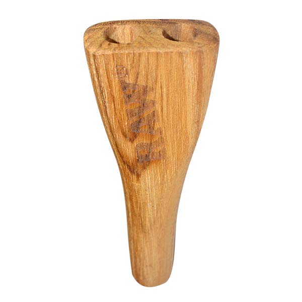 Pipa de madera doble tiro de 8 cm para fumadores