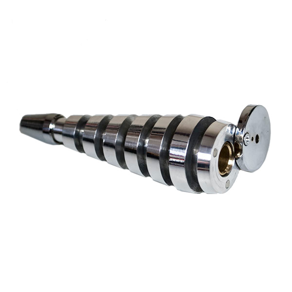 Pipa de metal acero Streetdaddy 90 mm para fumar