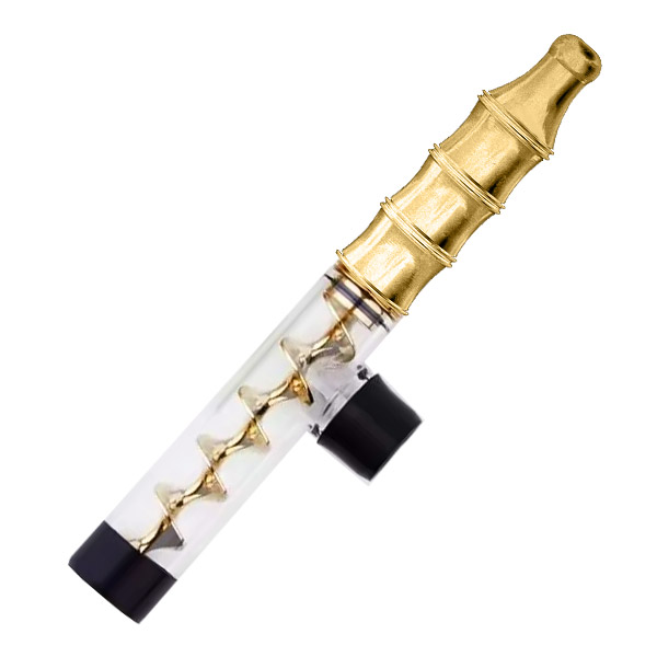 Pipa de metal y cristal Twisty Blunt para uso en pipas-metal