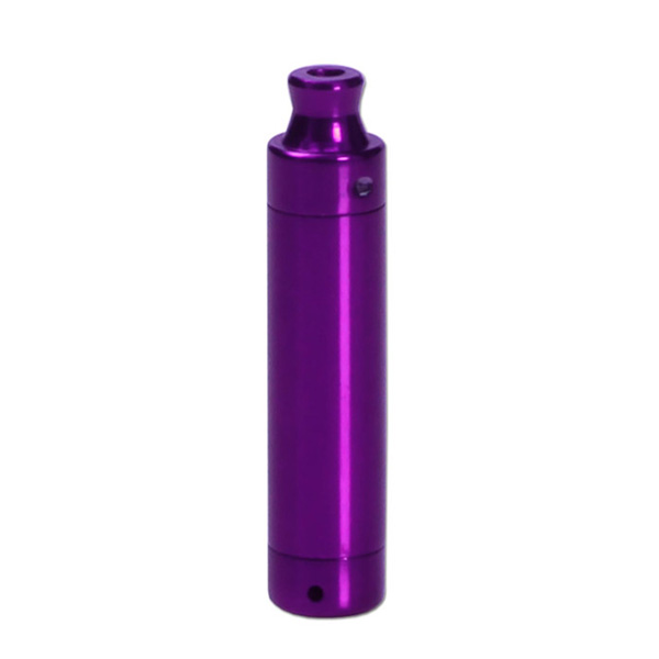 Pipa metálica enfriadora bomba color púrpura de 70 mm para uso en pipas-metal
