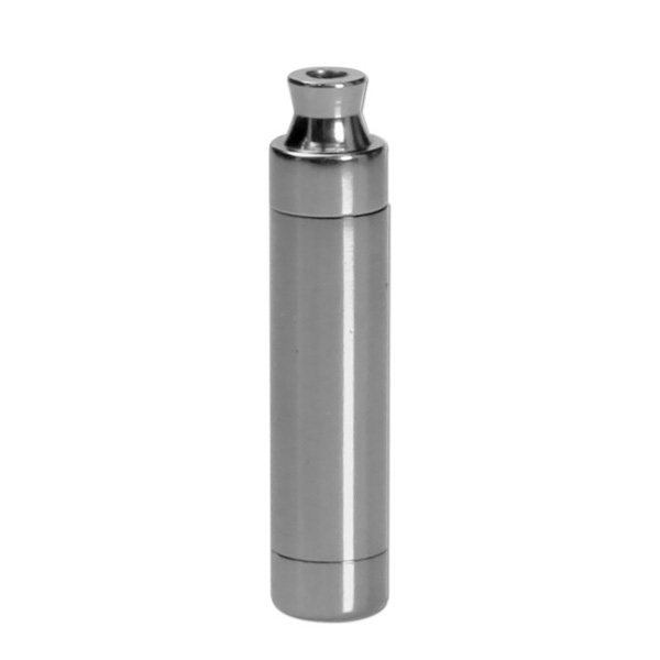 Pipa metal enfriadora bomba silver 70 mm para uso en extracción