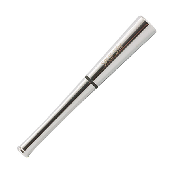 Pipa Splif Stik de acero inoxidable color rojo con diseño Red Eye para fumar tabaco y hierbas