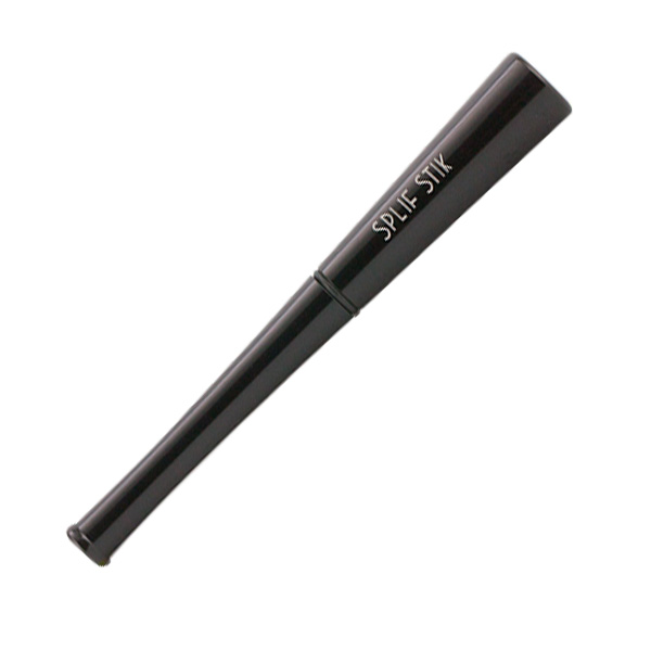 Pipa Splif Stik de aluminio color negro con diseño Red Eye para fumar