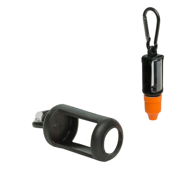 Porta E-Liquid de Silicona con Mosquetón 10 ml.