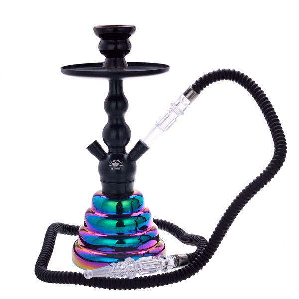 Shisha Al Malik Fes Black de 35 cm para uso en hookah