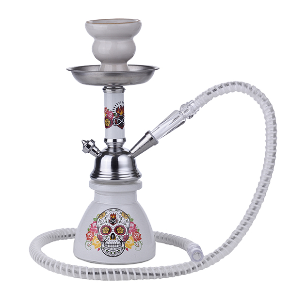 Shisha Wad Zam calavera 28 cm colores variados