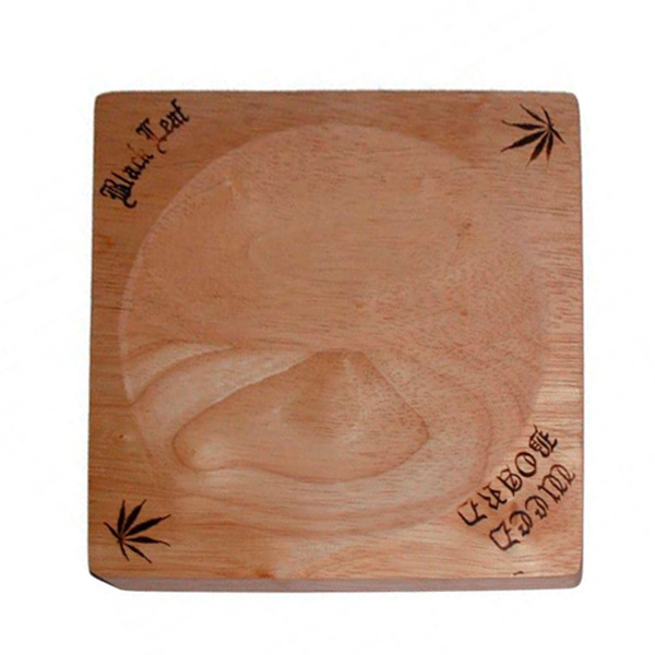 Tabla de corte Black Leaf para preparación de ingredientes