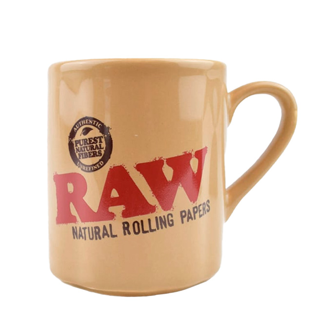 Taza de cerámica Raw Brown para café