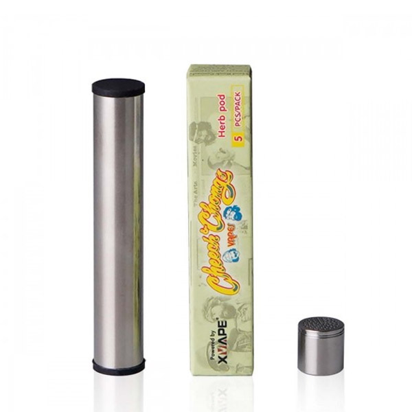 Vaporizador X-vape X-max Mambo con depósito y 5 cápsulas mini dosis de acero inoxidable