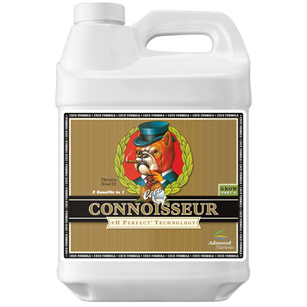 botella de pH Perfect Connoisseur Coco Grow A 10 litros de Advanced Nutrients para cultivo
