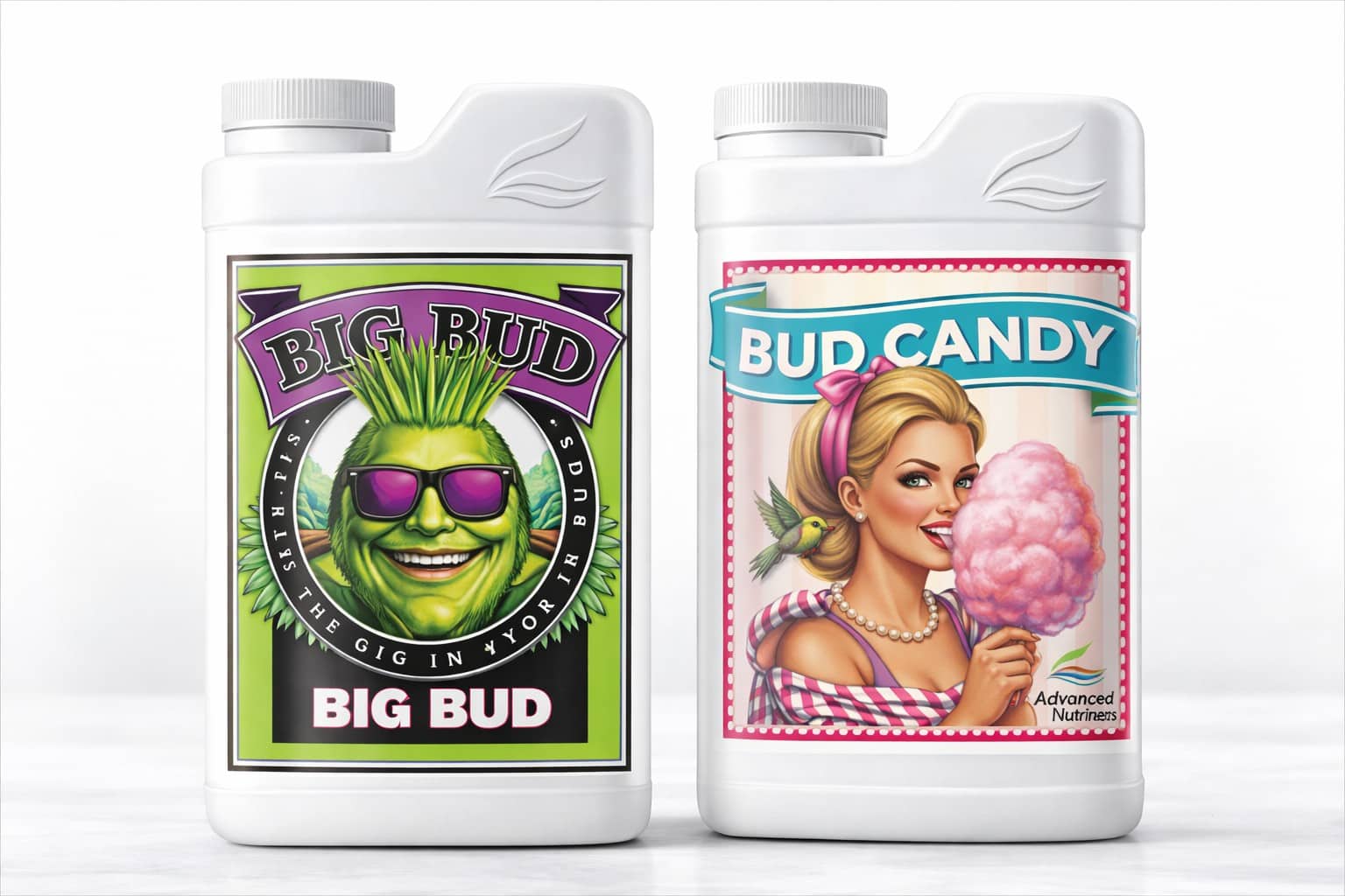 Big Bud y Bud Candy de Advanced Nutrients para floración