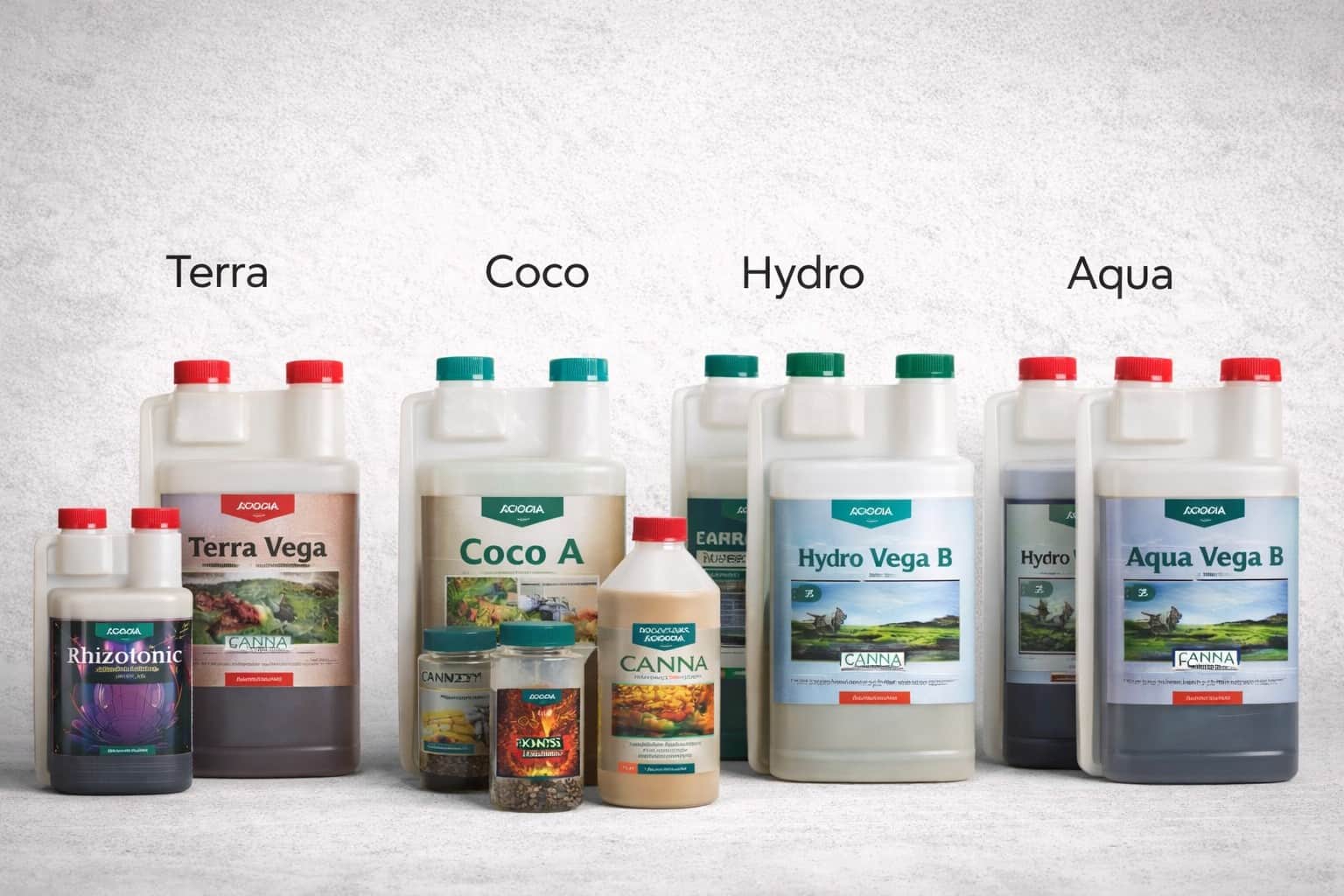 CANNA Terra Coco Hydro Aqua fertilizantes