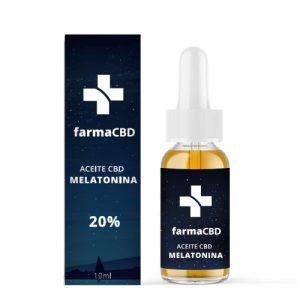 Aceite CBD con Melatonina 20% Farma CBD 10 ml