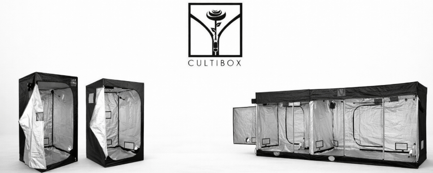 Armarios de cultivo Cultibox Open de gran formato para salas indoor