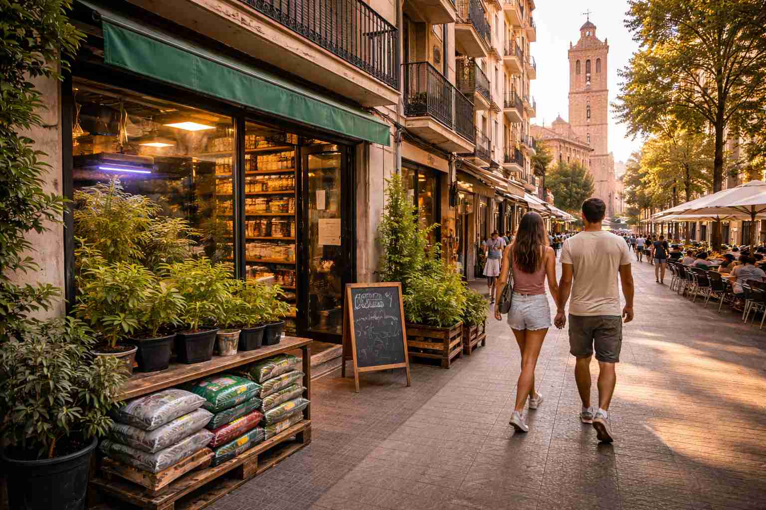 Grow shop en Albacete con material de cultivo de marihuana y tienda CBD