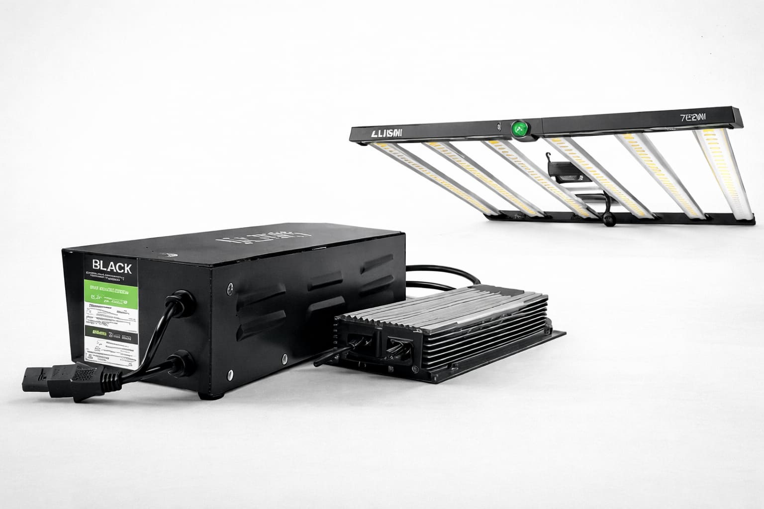 LED Lumii Black con balastro electrónico externo para iluminación de cultivo indoor