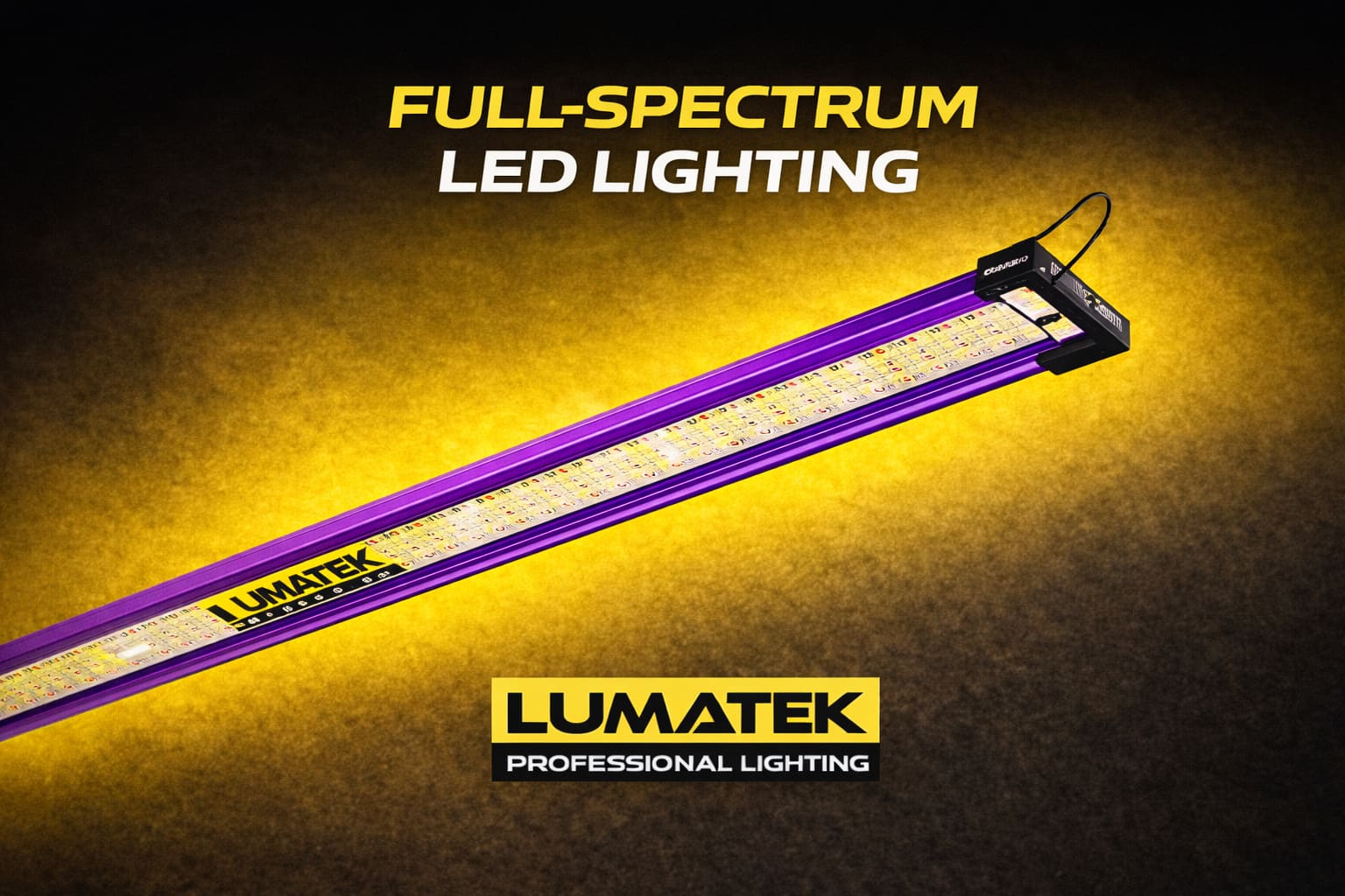 Barra LED Lumatek Full Spectrum para iluminación profesional de cultivo indoor
